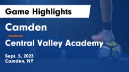 Camden  vs Central Valley Academy Game Highlights - Sept. 5, 2023