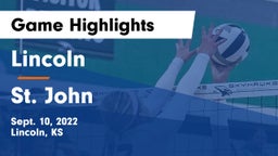 Lincoln  vs St. John Game Highlights - Sept. 10, 2022