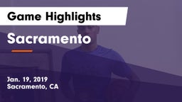 Sacramento  Game Highlights - Jan. 19, 2019