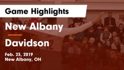 New Albany  vs Davidson  Game Highlights - Feb. 23, 2019