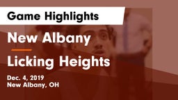 New Albany  vs Licking Heights  Game Highlights - Dec. 4, 2019