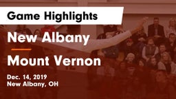 New Albany  vs Mount Vernon  Game Highlights - Dec. 14, 2019