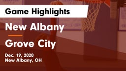 New Albany  vs Grove City  Game Highlights - Dec. 19, 2020