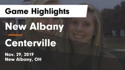 New Albany  vs Centerville Game Highlights - Nov. 29, 2019