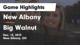 New Albany  vs Big Walnut Game Highlights - Dec. 13, 2019