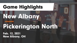 New Albany  vs Pickerington North  Game Highlights - Feb. 12, 2021
