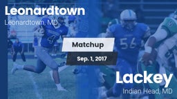 Matchup: Leonardtown High vs. Lackey  2017
