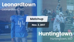 Matchup: Leonardtown High vs. Huntingtown  2017