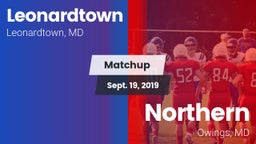 Matchup: Leonardtown High vs. Northern  2019