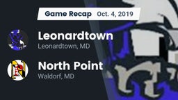 Recap: Leonardtown  vs. North Point  2019