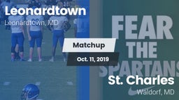 Matchup: Leonardtown High vs. St. Charles  2019