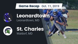 Recap: Leonardtown  vs. St. Charles  2019