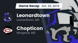 Recap: Leonardtown  vs. Chopticon  2019
