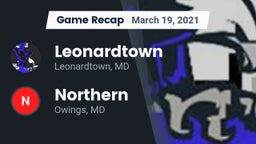 Recap: Leonardtown  vs. Northern  2021