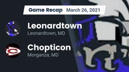 Recap: Leonardtown  vs. Chopticon  2021