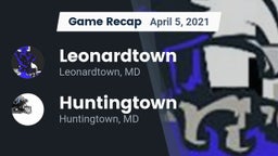 Recap: Leonardtown  vs. Huntingtown  2021