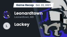 Recap: Leonardtown  vs. Lackey  2021