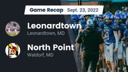 Recap: Leonardtown  vs. North Point  2022