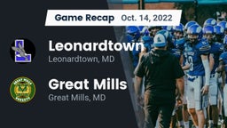Recap: Leonardtown  vs. Great Mills 2022