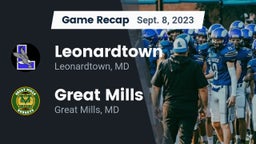 Recap: Leonardtown  vs. Great Mills 2023