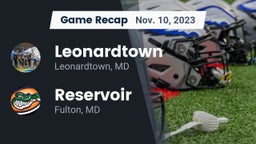 Recap: Leonardtown  vs. Reservoir  2023