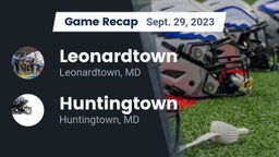 Recap: Leonardtown  vs. Huntingtown  2023