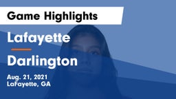 Lafayette  vs Darlington Game Highlights - Aug. 21, 2021