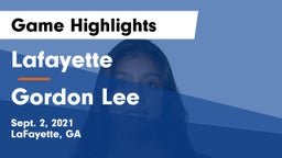 Lafayette  vs Gordon Lee Game Highlights - Sept. 2, 2021