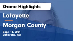 Lafayette  vs Morgan County  Game Highlights - Sept. 11, 2021
