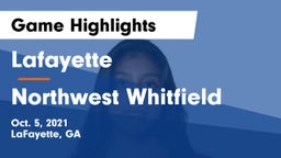Lafayette  vs Northwest Whitfield Game Highlights - Oct. 5, 2021