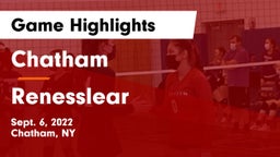 Chatham  vs Renesslear Game Highlights - Sept. 6, 2022