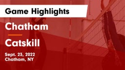 Chatham  vs Catskill Game Highlights - Sept. 23, 2022