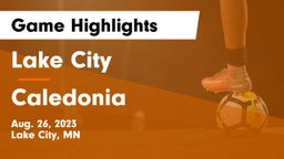 Lake City  vs Caledonia  Game Highlights - Aug. 26, 2023