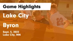 Lake City  vs Byron  Game Highlights - Sept. 5, 2023