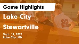 Lake City  vs Stewartville  Game Highlights - Sept. 19, 2023