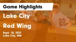 Lake City  vs Red Wing  Game Highlights - Sept. 18, 2023