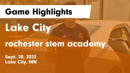Lake City  vs rochester stem academy Game Highlights - Sept. 28, 2023