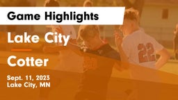 Lake City  vs Cotter  Game Highlights - Sept. 11, 2023