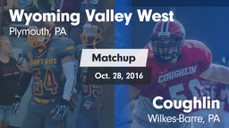 Matchup: Wyoming Valley West vs. Coughlin  2016