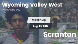 Matchup: Wyoming Valley West vs. Scranton  2017
