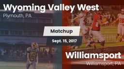 Matchup: Wyoming Valley West vs. Williamsport  2017