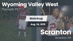 Matchup: Wyoming Valley West vs. Scranton  2018