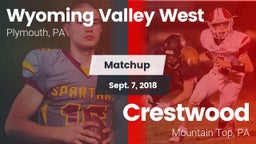 Matchup: Wyoming Valley West vs. Crestwood  2018