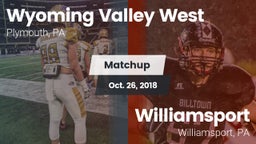 Matchup: Wyoming Valley West vs. Williamsport  2018
