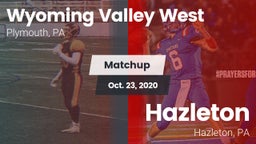 Matchup: Wyoming Valley West vs. Hazleton  2020