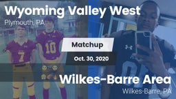 Matchup: Wyoming Valley West vs. Wilkes-Barre Area  2020