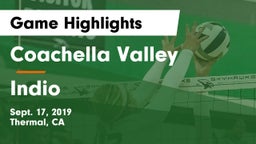 Coachella Valley  vs Indio  Game Highlights - Sept. 17, 2019
