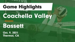 Coachella Valley  vs Bassett  Game Highlights - Oct. 9, 2021
