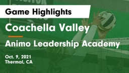 Coachella Valley  vs Animo Leadership Academy Game Highlights - Oct. 9, 2021