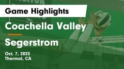 Coachella Valley  vs Segerstrom  Game Highlights - Oct. 7, 2023